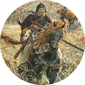 Картина "Победа Пересвета", Павел Рыженко
