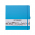 Скетчбук для графики SKETCHMARKER 140г/кв.м 200х200 мм 80л. синий неон