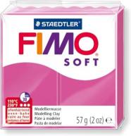 Пластика FIMO SOFT цв.№22 малиновый, брикет 57г
