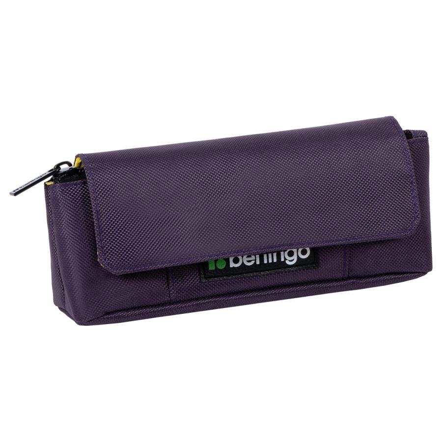 Пенал мягкий 1отделение 215х90х45мм PURPLE FOCUS органайзер полиэстер