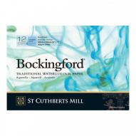 Альбом для акварели BOCKINGFORD CP 300г/кв.м 260х180мм 12л. белый