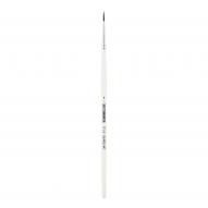 Кисть для акварели и гуаши синтетика имитация белки Ж1 круглая SKETCHMARKER-111 №01 ручка короткая