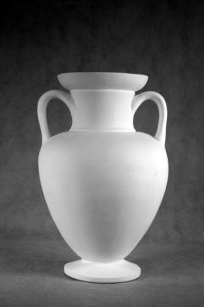 Гипсовая фигура ваза античная с двумя ручками, 42см цена 1 739.00 руб  купить с доставкой в Москва.