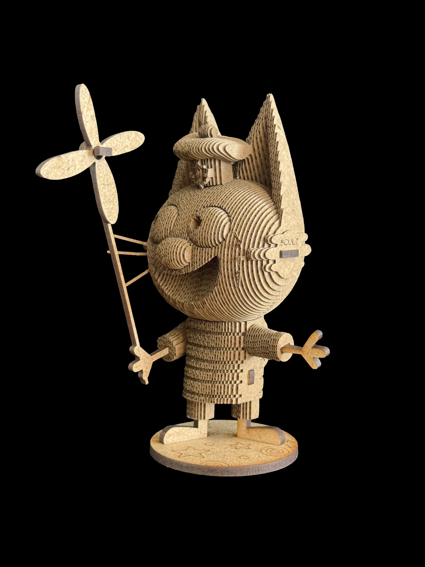 Конструктор 3D из гофрокартона микро КОРЖИК