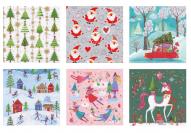 Салфетка д/декупажа 33х33см Зимние забавы
