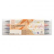 Набор маркеров для каллиграфии CALLIGRAPHY d:2-5мм 4шт. пластиковая уп-ка