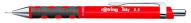 Карандаш чернографитный механический ROTRING TIKKY d:0,50мм корпус красный