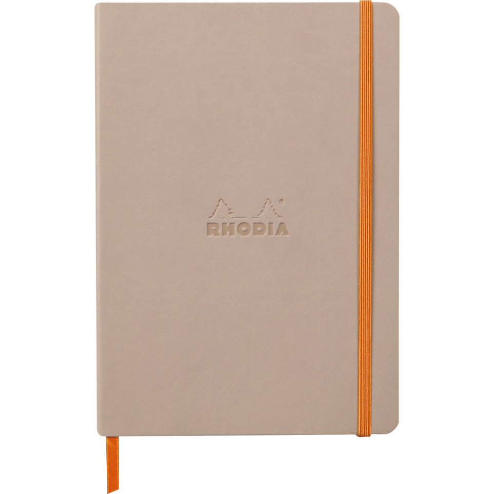 Записная книжка 90г/кв.м 148x210мм 80л SOFTCOVER GOALBOOK точка пыльн.роза мягк.