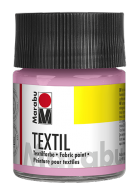 Краска по ткани TEXTIL светло-розовый банка 50мл
