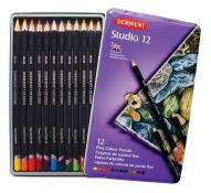 Набор цветных карандашей STUDIO 12цв. в металлической упаковке