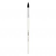 Кисть для акварели и гуаши синтетика имитация белки Ж1 круглая SKETCHMARKER-111 №08 ручка короткая