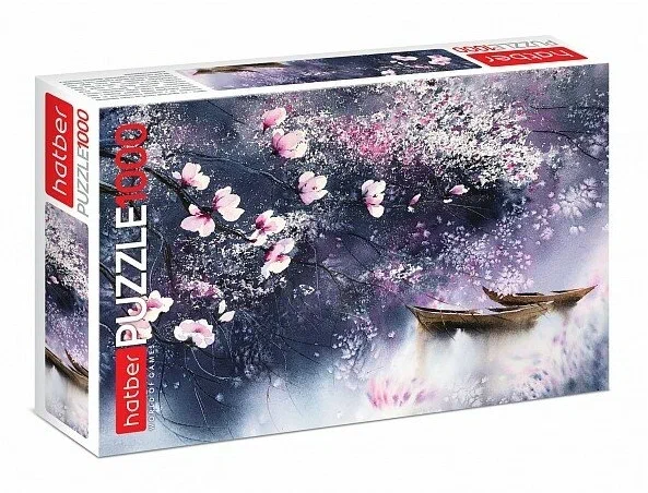 Пазлы HATBER premium 1000 элементов 680х480мм АКВАРЕЛЬНАЯ МЕЧТА