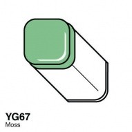 Маркер CLASSIC на спирт.основе два пера цв.YG67 зеленый мох