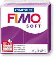 Пластика FIMO SOFT цв.№61 фиолетовый, брикет 57г