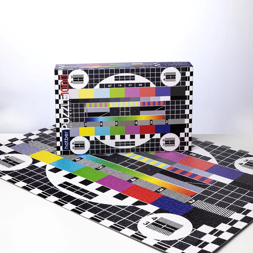 Пазлы HATBER premium 1000 элементов 480х680мм Настроечная таблица