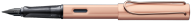 Ручка перьевая LX 076 розовое золото F