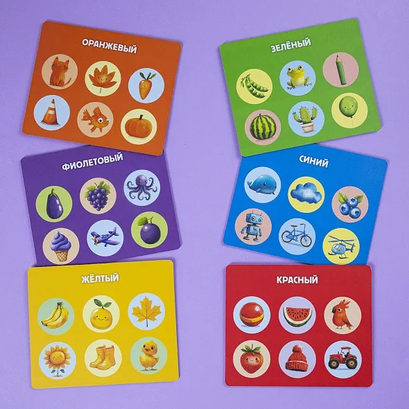 Игра развивающая лото 36 фишек ЦВЕТА по 635.00 руб от Hatber