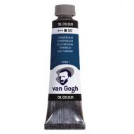 Краска масляная VAN GOGH цв.№522 бирюзовый синий туба 40мл