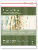 Альбом для акварели и акрила BAMBOO 265г/кв.м 300х400мм бумага бамбук белая 25л.