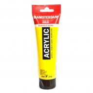 Краска акриловая AMSTERDAM цв.№275 желтый основной туба 120мл
