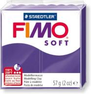Пластика FIMO SOFT цв.№63 сливовый, брикет 57г