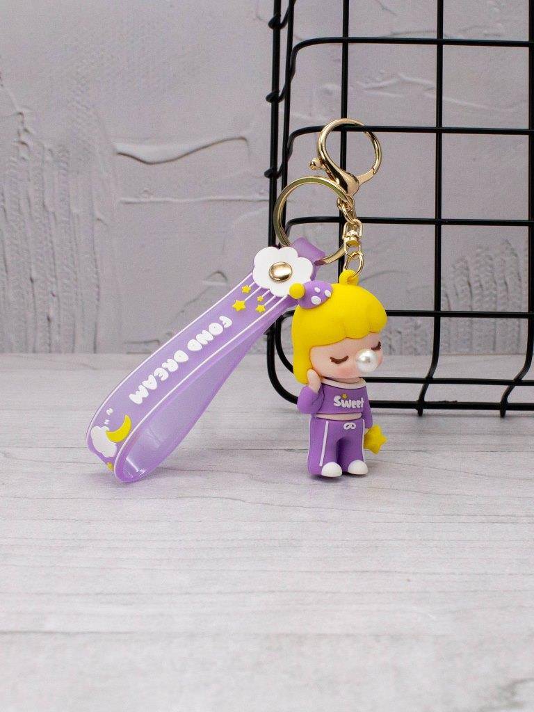 Брелок GIRLFRIEND фиолетовый по 399.00 руб от ILikeGift