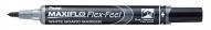 Маркер MAXIFLO FLEX-FEEL для доски перо гибкое d:1-5мм черный