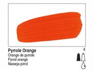 Краска акриловая GOLDEN Fluid цв.№ 2276 оранжевый пиррол флакон 118мл