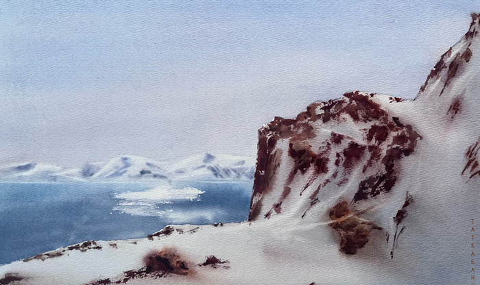 Мастер-класс акварельной живописи от Татьяны Кабанец