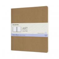 Скетчбук для рисования ART CAHIER SKETCH 120г/кв.м 190х190мм 44л. бежевый