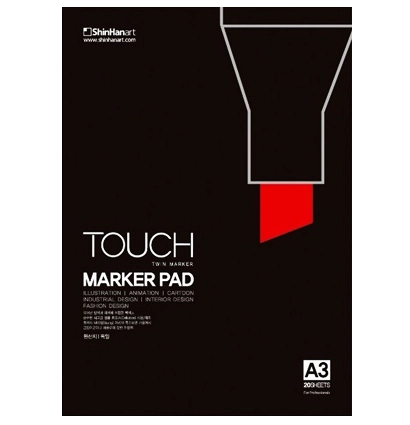 Альбом Shinhan Marker pad 70г/кв.м А3 (297х40мм) 20л.