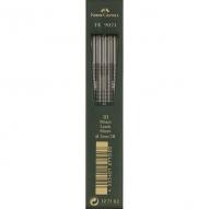 Набор стержней для цангового карандаша d:2,00мм 2В 10 грифелей FABER-CASTELL серия TK 9071