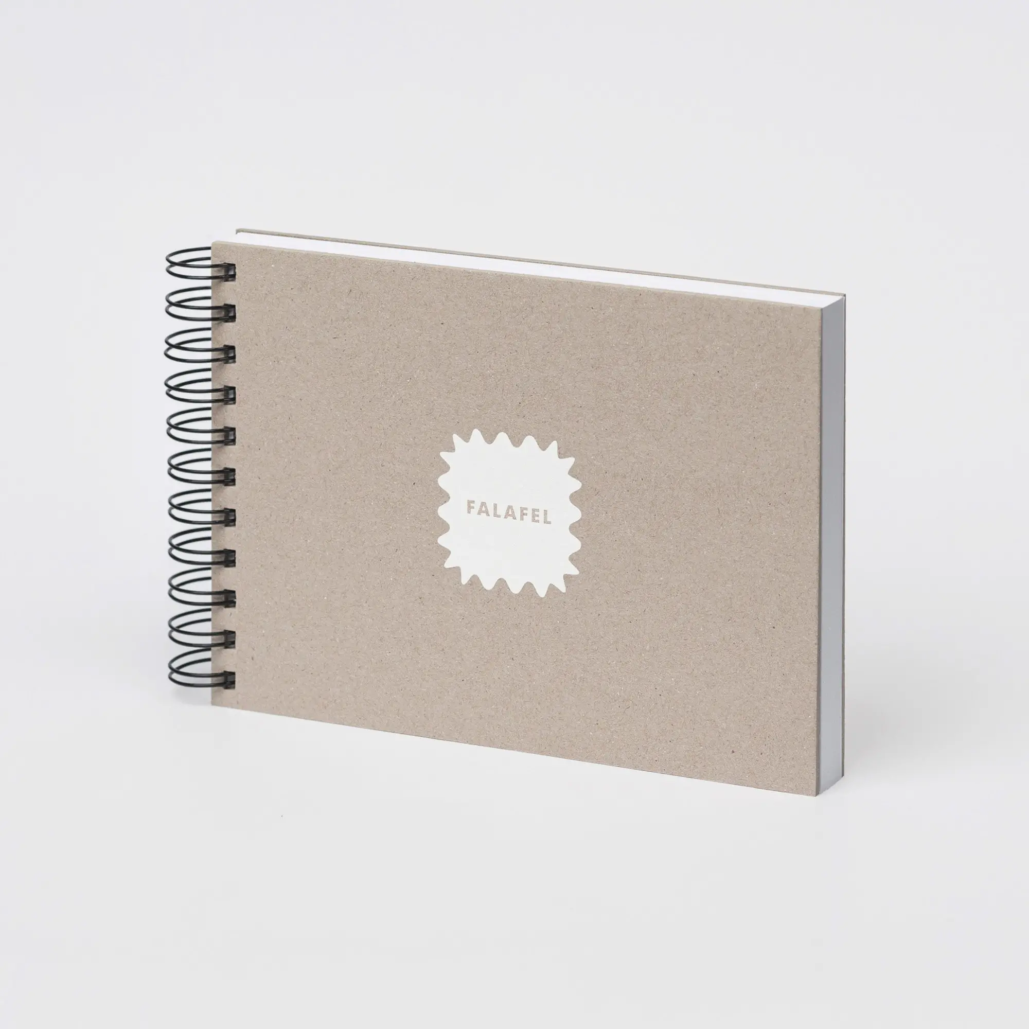 Скетчбук для графики FALAFEL WHITEPAPER 190г/кв.м 138х200мм 45л. на спирали