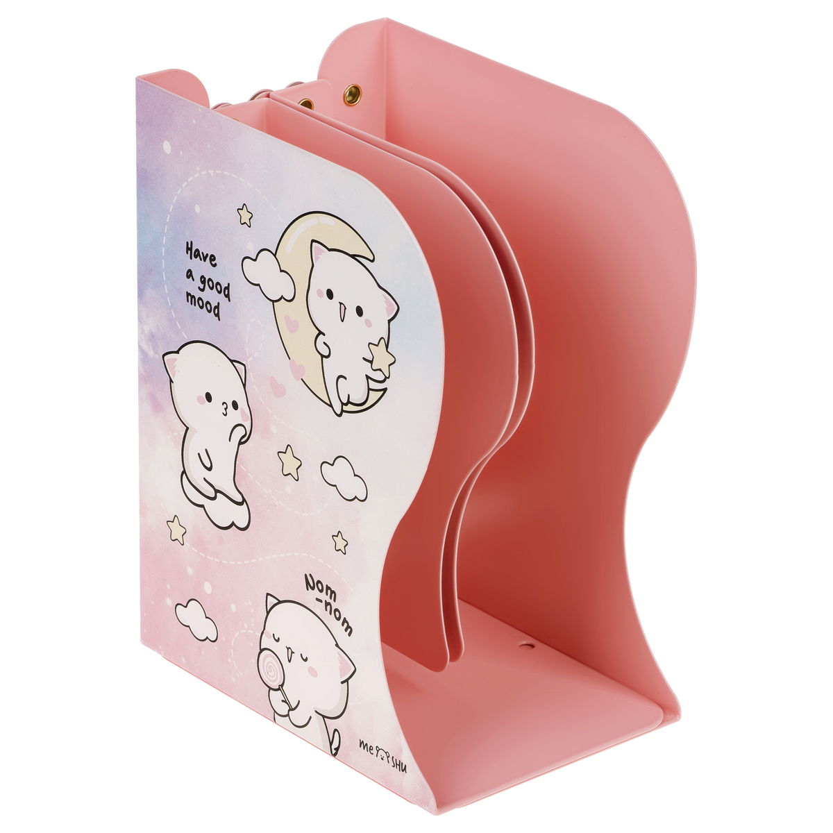 Подставка для книг CUTE KITTENS раздвижная 3отделения металл. по 1 350.00 руб от MESHU