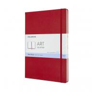Скетчбук для рисования ART SKETCHBOOK 120г/кв.м (А4) 210х297мм 52л. красный