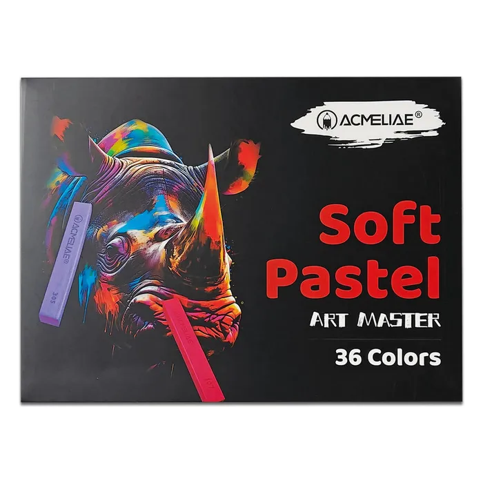 Набор пастели сухой квадратной ACMELIAE 36цв. картонная уп-ка