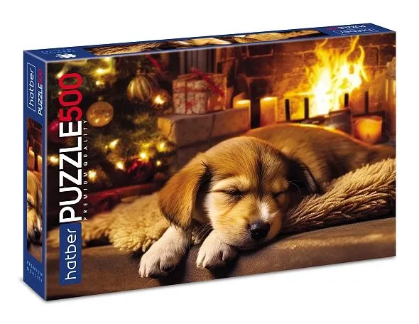 Пазлы HATBER premium 500 элементов 480х330мм Любимый щенок
