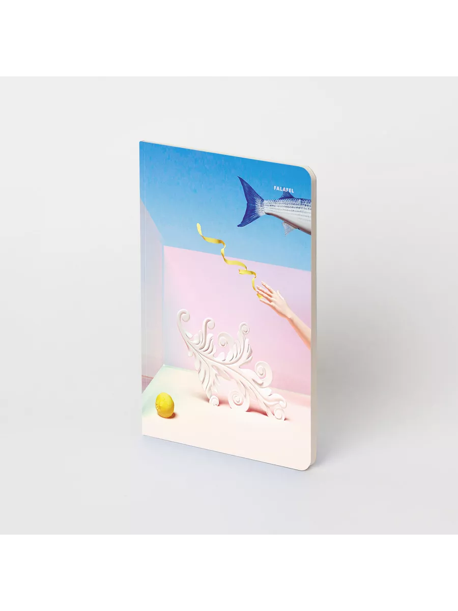 Скетчбук для графики FALAFEL Athens Holidays 80г/кв.м 138х200мм 40л.