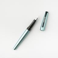 Ручка перьевая EF 0,4мм конвертер бирюзовый перламутр