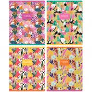 Тетрадь FLORAL KRAFT 48л. клетка
