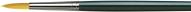 Кисть для масла и акрила синтетика круглая NOVA-1670 №16 ручка длинная