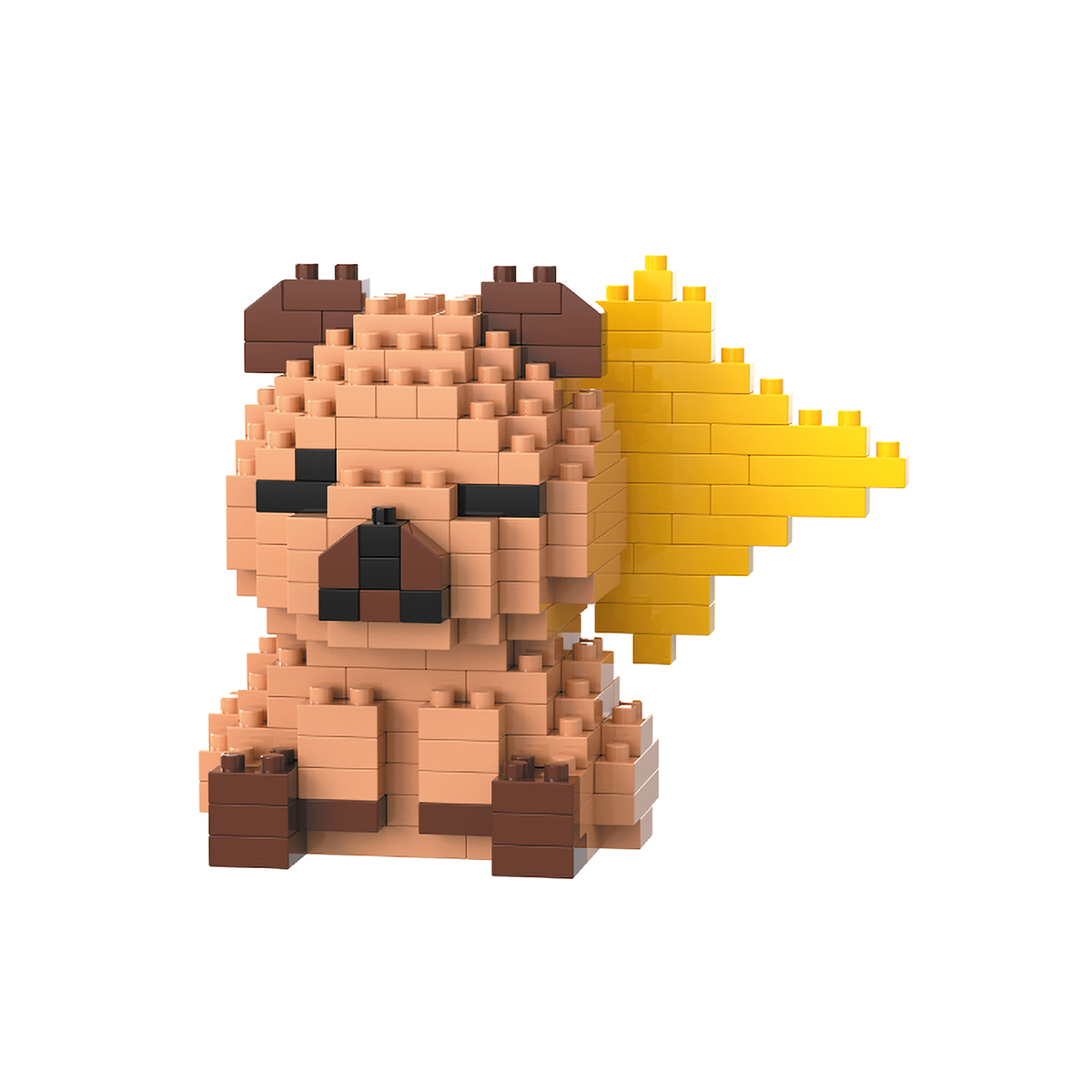 Конструктор DRAW ME! CAPYBARA STAR 194 детали 6х7х4см