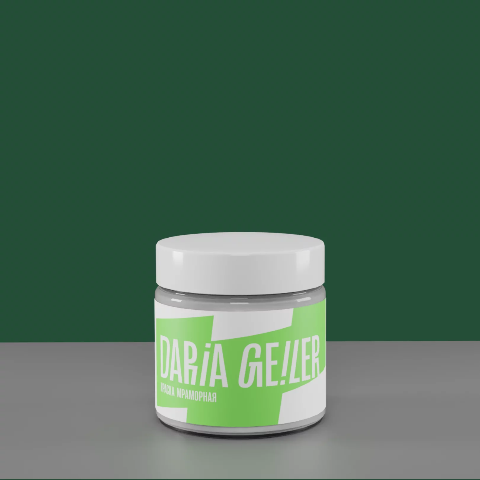 Краска интерьерная мраморная DARIA GEILER банка 300мл можно всё