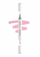 Маркер акриловый СОНЕТ на водной основе два пера №R605 розовый кисть/пуля