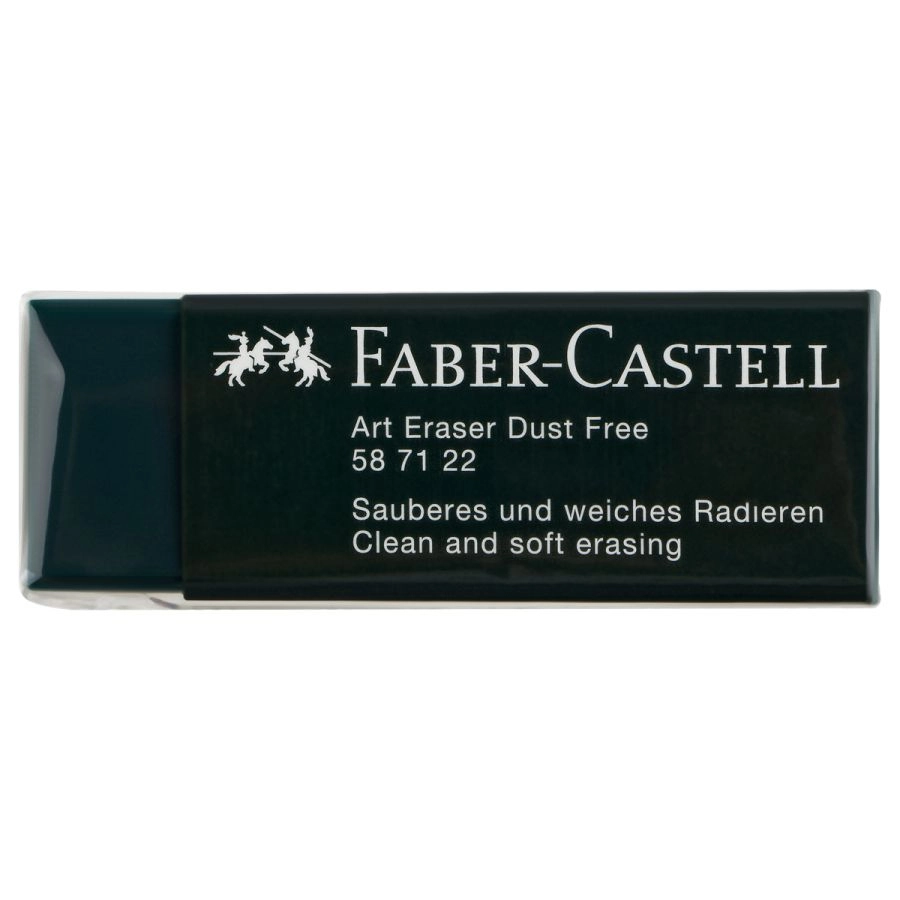 Ластик DUST-FREE 45х22х13мм прямоуг.винил манжета по 150.00 руб от Faber-Castell