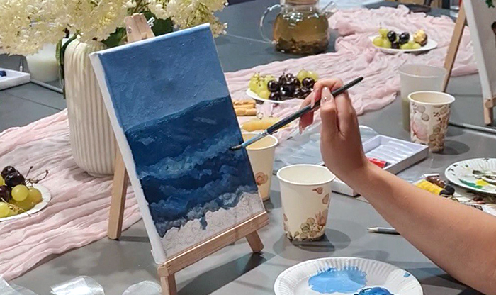 Мастер-класс. Акрил. Яна