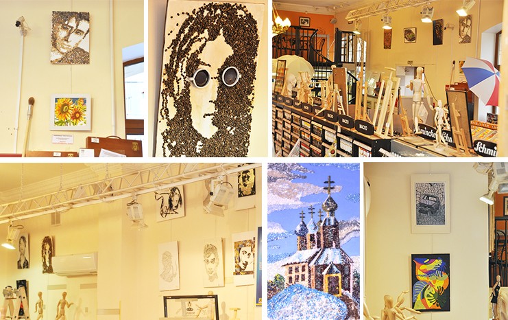 В магазине на ул. Фадеева, 6 открылась выставка работ студентов МХПИ