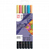 Набор маркеров ART & GRAPHIC TWIN All Seasons 6цв. пластиковая уп-ка
