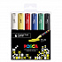 Набор маркеров POSCA PC-1M 6шт. стандартные цвета пластиковая уп-ка