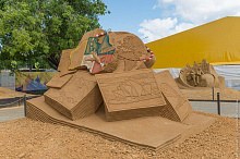 Чемпионат мира по скульптуре из песка «Города мира»